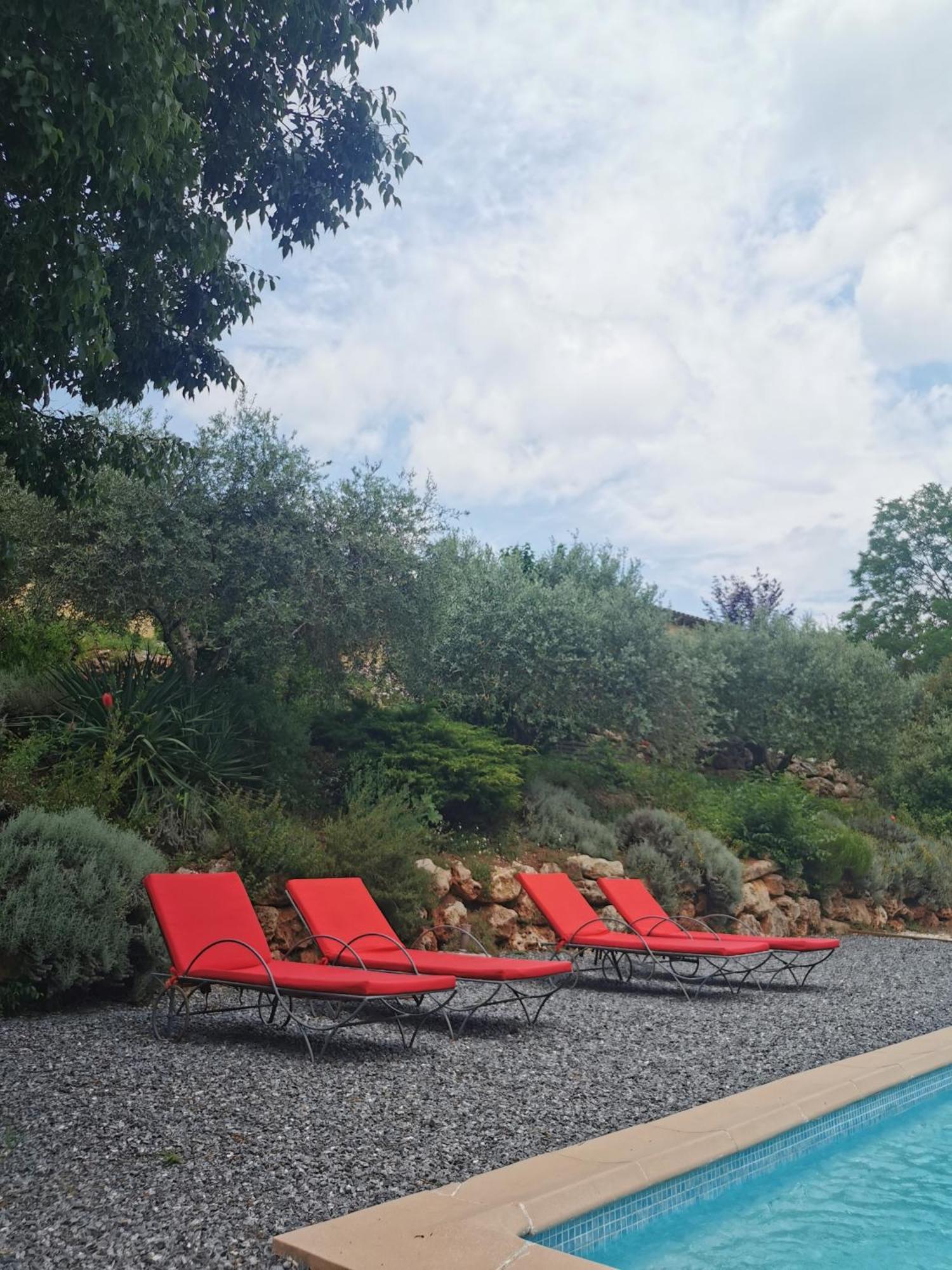 Bed and Breakfast Bastide Saint Bernard Le Thoronet Exterior foto